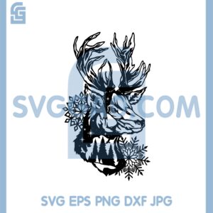 Hunting Deer Design Svg, File Cut Svg