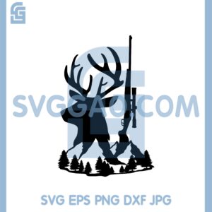 Hunting Deer Svg, Hunting Svg, Deer Svg