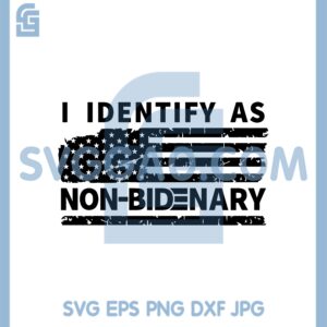 I Identify As Non Bidenary Svg, FJB Svg, Let's Go Brandon Anti Biden Svg