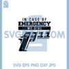 In Case Of Emergency Svg, We Dial 1911 Handgun Second Amendment Svg