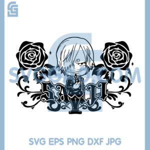 Vinsmoke Sanji Svg, One pice Svg, Anime Svg