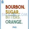 Bourbon Vintage 80s Retro Whiskey Old Fashioned PNG