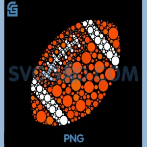 Boys Polka Dot Football Ball Happy Dot Day Sports PNG