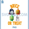 Building Bricks Halloween Costume Brick or Treat Monsters PNG