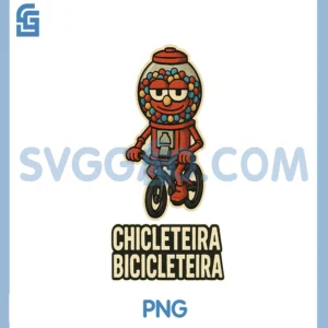 Chicleteira Bicicleteira Funny Italian Brainrot Kids Meme PNG