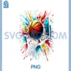 Colorful Basketball Hoop PNG