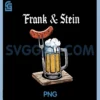Frank And Stein German Beer Shirt Drinking Oktoberfest PNG, Frank and Stein PNG