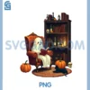 Funny Ghost Reading Book Happy Halloween Day Kids PNG, Ghost Reading Book PNG