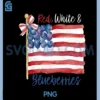 Red White and Blueberries PNG, Red White and Blueberries Flag PNG