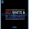 Red White and Blueberries PNG, Red White And Blueberries Charlie Kirk PNG