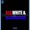 Red, White and Blueberries Patriot PNG, Red White And Blueberries PNG