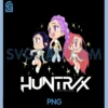 Kpop Demon Hunters Halloween Huntrix Chibi Sparks Group Shot Premium PNG, Chibi Huntrix PNG