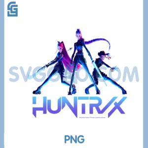 Kpop Demon Hunters Huntrx Ready for Battle Epic Poses PNG, Huntrix Ready for Battle PNG