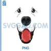Golden Retriever Dog Face DIY Costume Happy Halloween Day PNG, Golden Retriever Printable Mask PNG