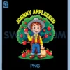 Johnny Appleseed Day September 26th Retro Tree PNG, Happy Johnny Appleseed Day PNG
