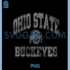Ohio State Buckeyes Vintage Worn Red Officially Licensed PNG, Football PNG