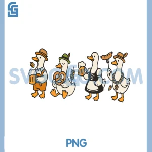 Oktoberfest Just a Fest Goose German Beer Prost Drinking PNG, Oktoberfest Goose Just A Fest Goose PNG