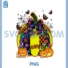 Pumpkin Softball & Bow Happy Halloween Day PNG, Halloween Soccer PNG