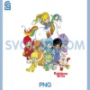 Rainbow Brite & Friends Vintage Color Kids PNG, Sprites Group PNG