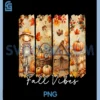 Retro Funny Autumn Pumpkin Fall Vibes Cute Cozy Season PNG, Cozy Season PNG
