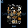 Retro Tis' the Season Pumpkin Witch Ghost Halloween PNG, Tis The Season PNG