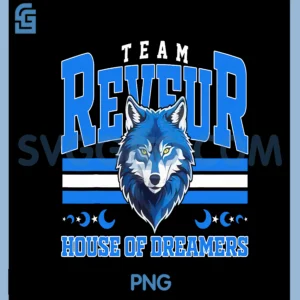 Reveur Team House of Dreamers PNG, RCA Givers School Wolf Mascot PNG