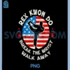 Rex Kwon Do American Flag PNG, Taekwondo Martial Art Sport PNG