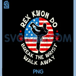 Rex Kwon Do American Flag PNG, Taekwondo Martial Art Sport PNG