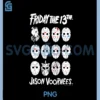 Ripple Junction x Friday the 13th (1980) PNG, Jason Mask Emotions PNG