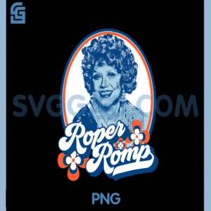 Roper Romp Mrs. Helen Roper Three's Company Retro PNG, Roper Romp PNG