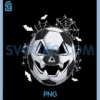 Soccer Jack O Lantern PNG, Pumpkin Face Halloween Boys PNG