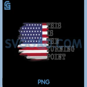 This is The Turning Point USA Flag PNG, American Flag PNG