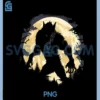 Werewolf Full Moon Creepy PNG, Monster Folklore Halloween PNG 2 Werewolf Full Moon Creepy PNG, Monster Folklore Halloween PNG