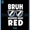 Winners Wear Red Team PNG, Spirit Week Game Color Sports Day PNG