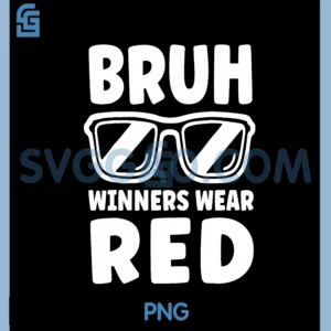 Winners Wear Red Team PNG, Spirit Week Game Color Sports Day PNG