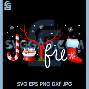 Joyful Merry Christmas Pajamas Xmas PNG, Christmas PNG