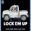 Lock Em Up Private Property Funny Old Man Meme PNG, Funny PNG
