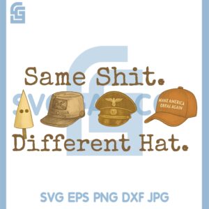 Same Shit PNG, Different Hat PNG, Resist PNG