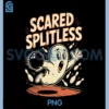 Scared Splitless Bowling PNG, Halloween Fun Design PNG