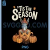 Tis The Season PNG, Donkey Fall PNG, Coffee Autumn Pumpkin Spice PNG
