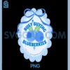 Busy Buying Blueberries PNG, Blueberry Festival Funny PNG