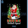 Christmas Football Squad PNG, Santa Merry Xmas PNG