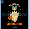 Cute Life of A Showghoul PNG, Ghost Retro Halloween Spooky PNG