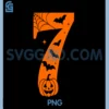 Funny 67 Six Seven PNG, Meme Couple Matching Halloween PNG