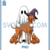 Funny Ghost Vizsla PNG, Pumpkin Halloween PNG