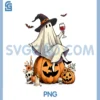 Cute Boo Jee Ghost PNG, Pumpkin Coquette PNG, Bow Halloween PNG
