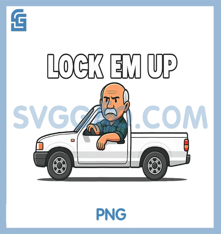 Funny Lock EM UP PNG, Private Property PNG