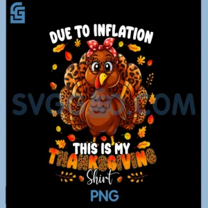 Inflation Thanksgiving PNG, Pilgrim Leopard PNG