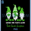 Liver Cancer Awareness PNG, Gnome Ribbon Green Support PNG