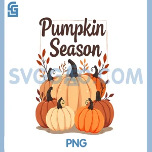 Pumpkin Season Autumn Fall PNG, Harvest Celebration PNG